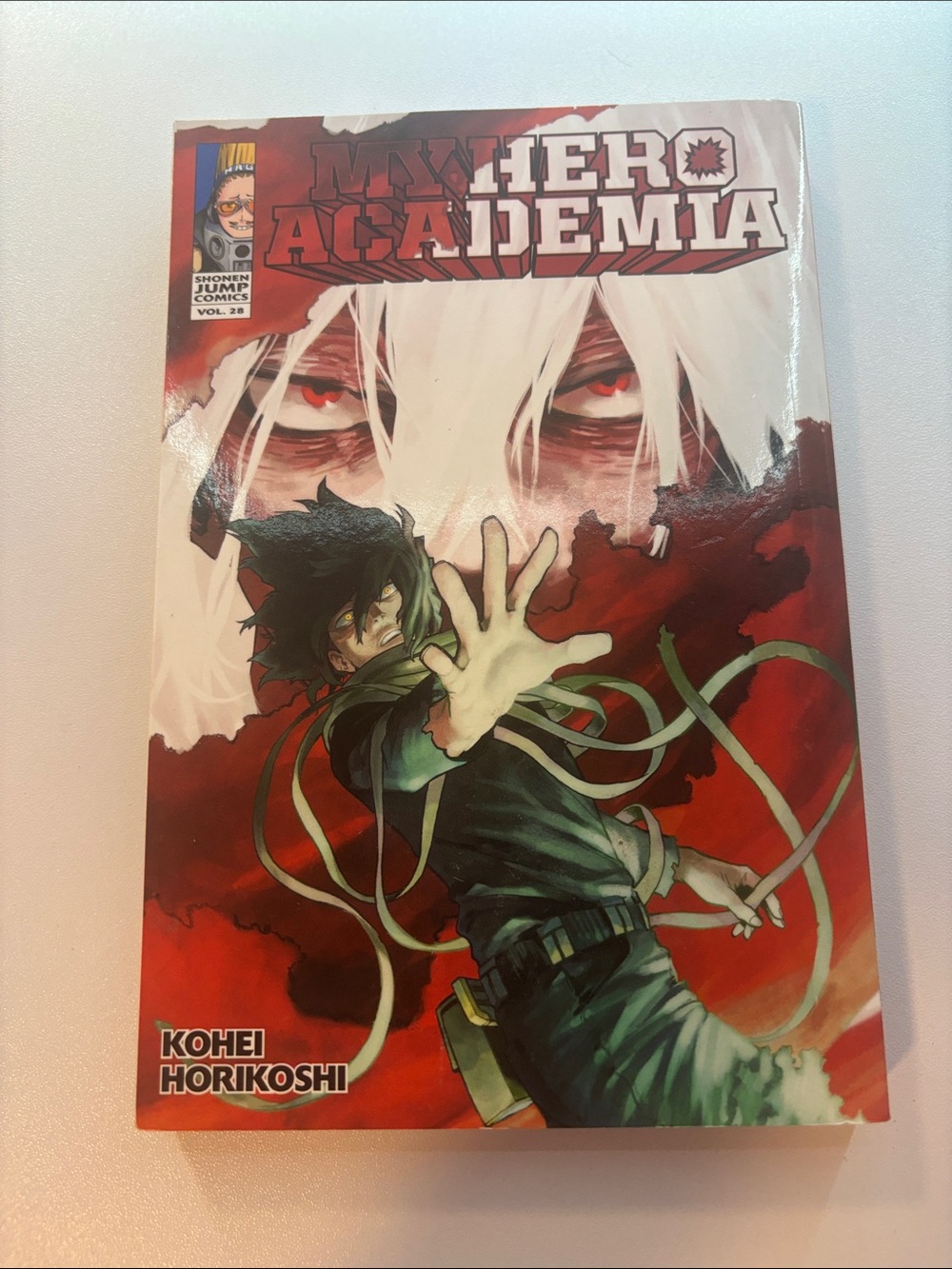 My Hero Academia Vol. 28 Manga — Red & Black Cover